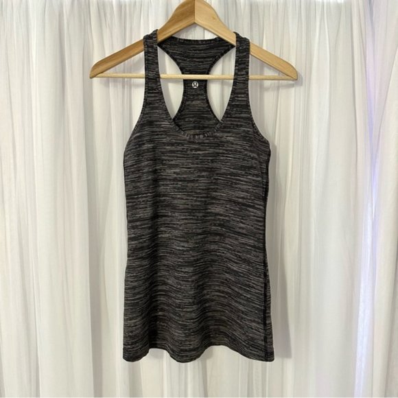 Lululemon Cool Racerback Wee Are From Space Black Cashew - Size 6 Regular - Picture 13 of 13